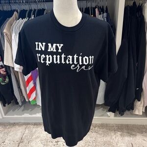 Black Graphic Tee - "In My Reputation Era"